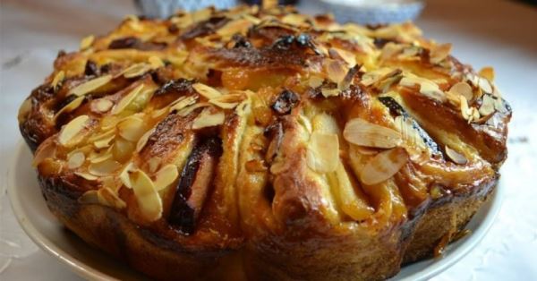 Бриошь: рецепт французского пирога с фруктами